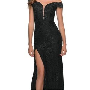 La Femme 28355 Dress Black